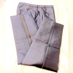 J. Crew Collection, navy blue tuxedo pants. Size 4. Pristine condition.